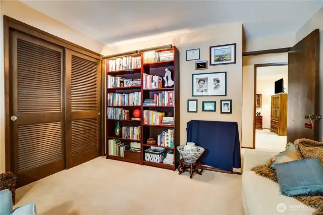 1 of 2 additional bedrooms upstairs.