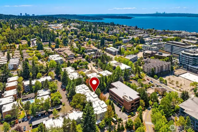 Excellent Location near Google, Freeways and Lake Washington