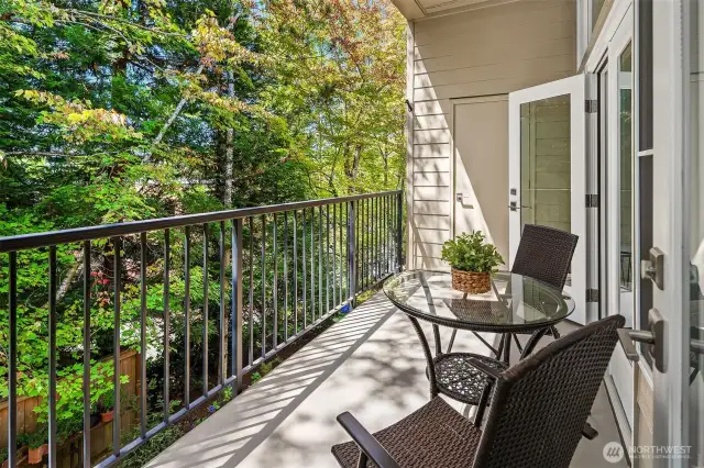 Deck with Storage Closet