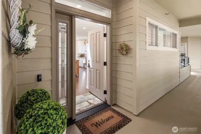 Inviting Entry