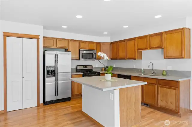 Pantry in kitchen