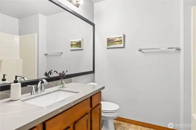 Upstairs bath