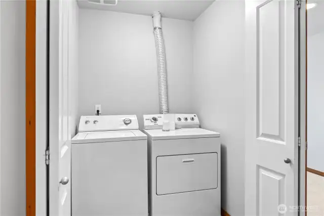 Laundry upstairs