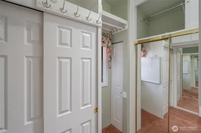 Primary Bedroom Closets
