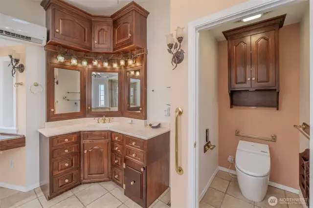 Vanity and commode (Japanese automatic)