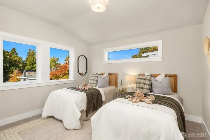 Upper level bedroom
