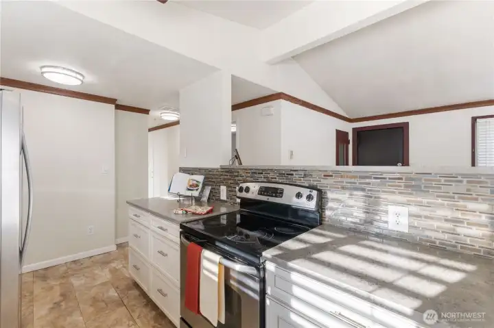 Another angle of the Kitchen.