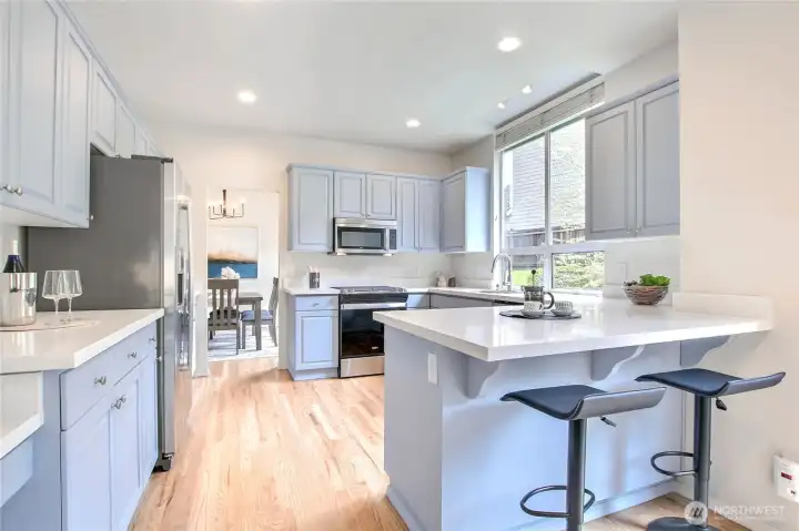 Stunning   Kitchen Remodel! Completely redesigned for optimal use and livability!