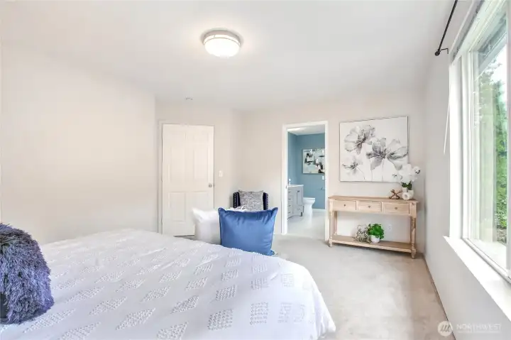 Plenty of room to add a works station/desk