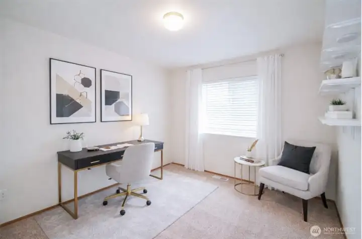 Virtually staged home office to keep you energized! Virtually staged home office to keep you energized!