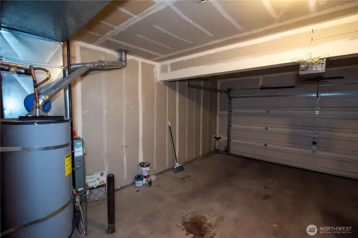 Fully drywalled and ready to paint to create your own style out here.