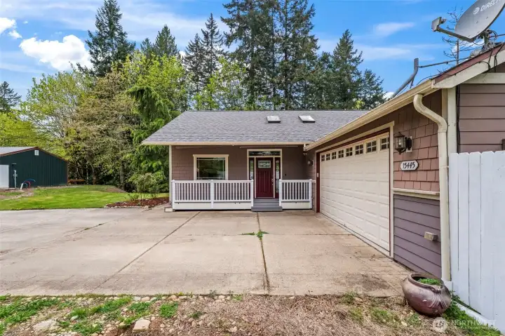 2-car attached garage.