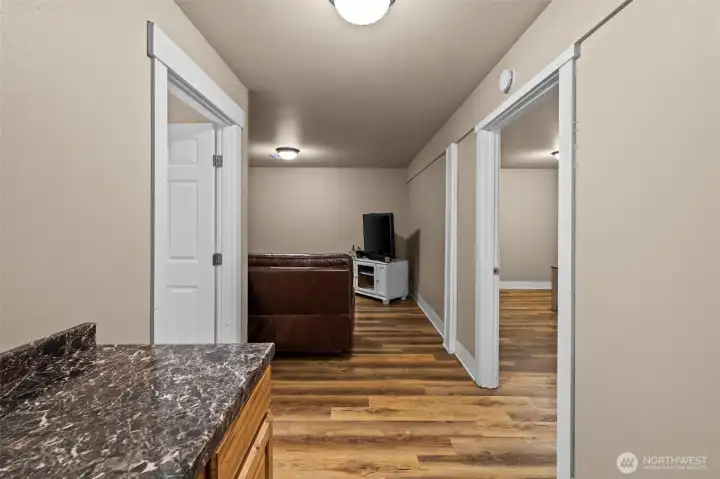 Additional downstairs hallway