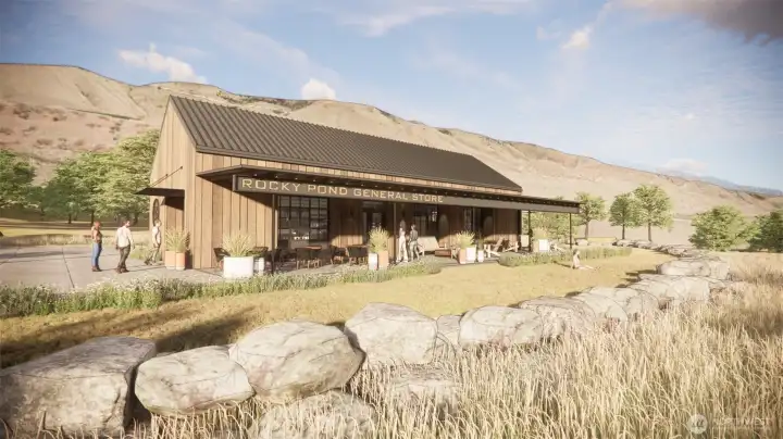 AI generated future Rocky Pond Market