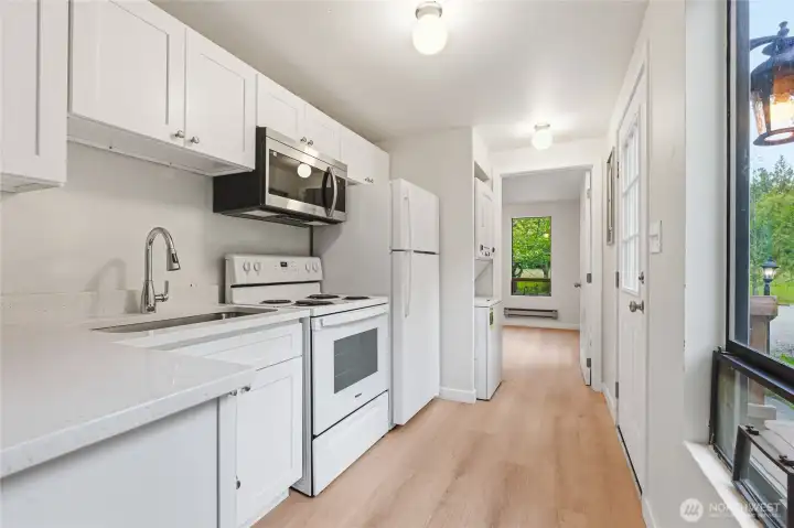 Kitchen in rental