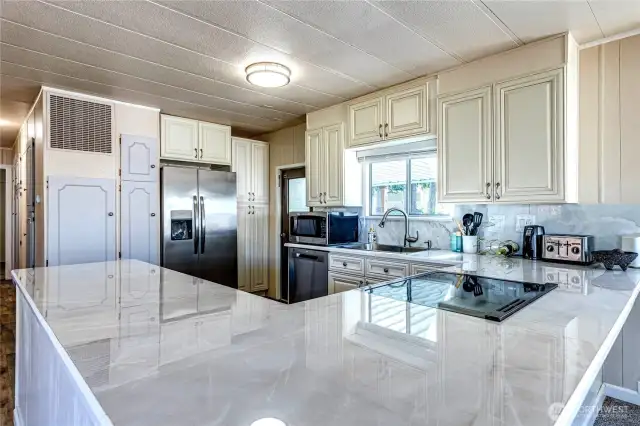 Beautiful updated kitchen.