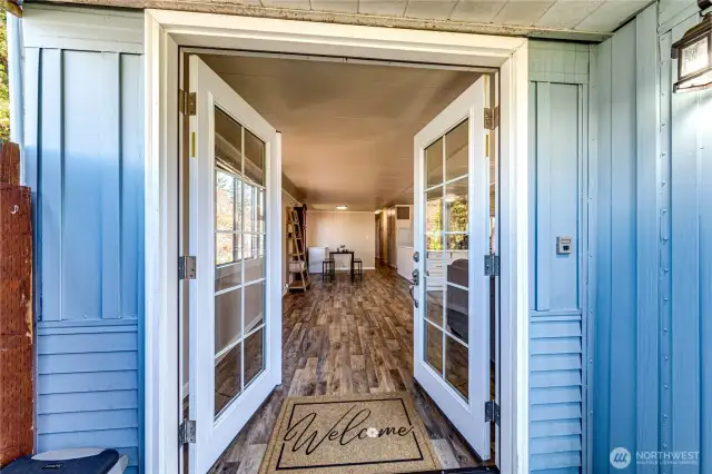 Welcome home.