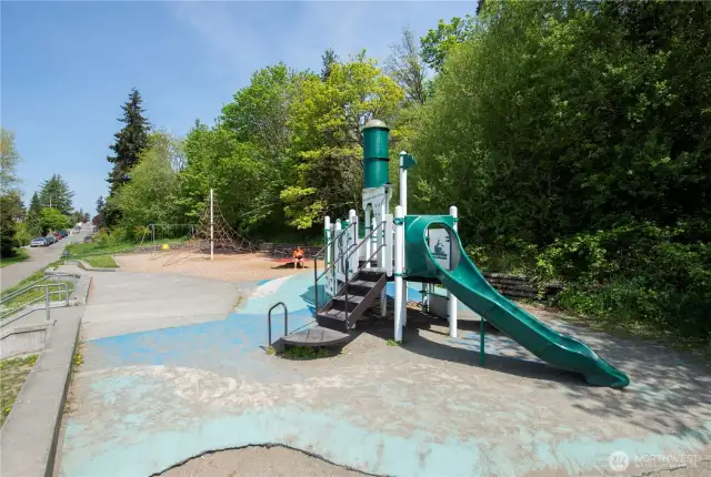Fairmount Park is adjacent to the property.