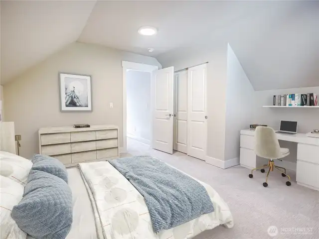 NUmber two of the tow upstairs bedrooms