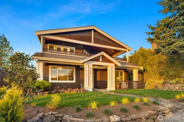 Custom built home— so many upgrades. New yard, paint in and out, landscape lighting and more. Massive covered living space and more.