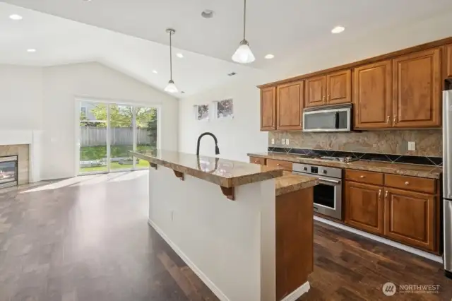 Open great room layout