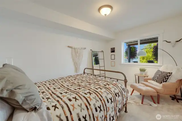 downstairs room used as a 4th bedroom!