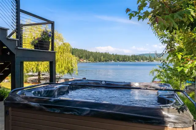 Enjoy the views from your hot tub!
