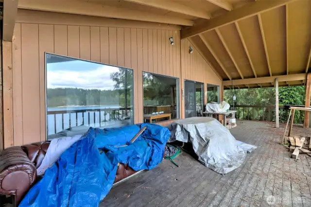 Covered deck