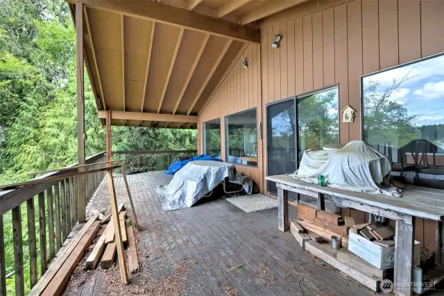 Covered deck