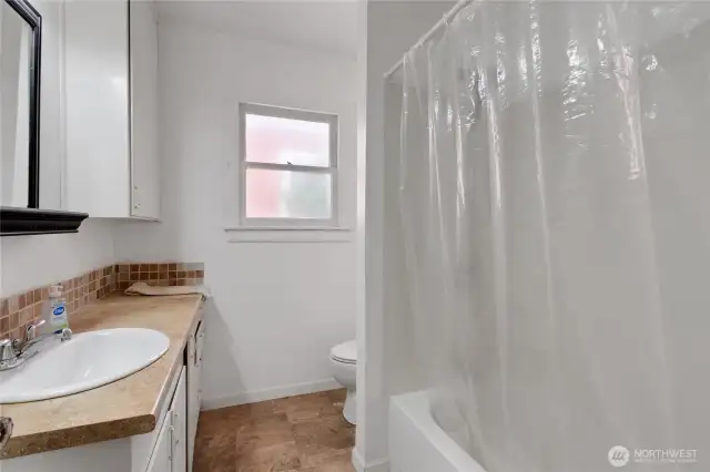 Main floor bathroom