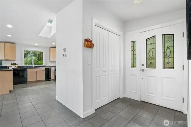 The Kitchen is conveniently located near the entry and has a walk-in pantry.