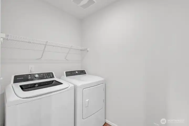 Upstairs Laundry Room