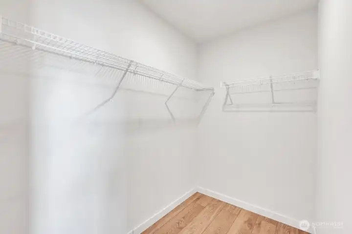 Master Bedroom walk-in closet