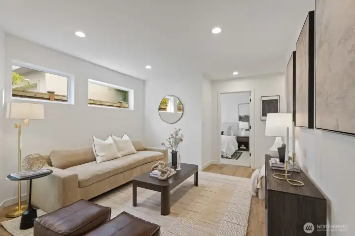BONUS: 2nd living/bonus room that you do not get in other townhomes!