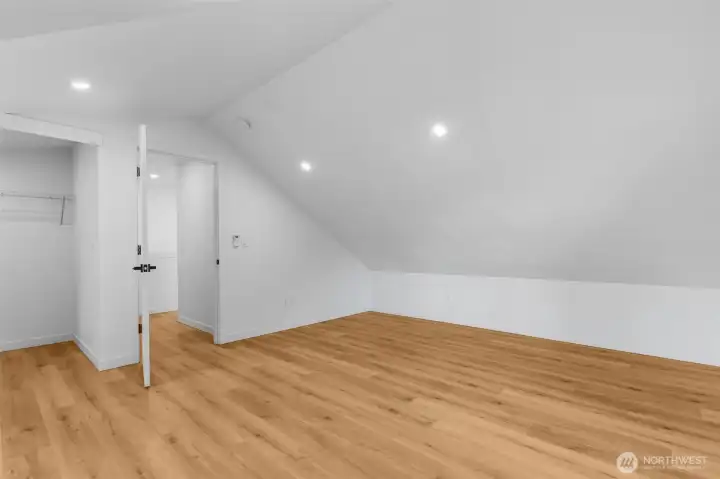 Upper level bedroom.