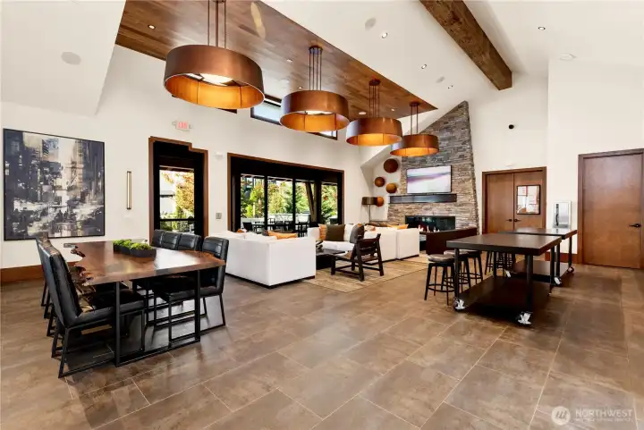 Great spot of catching up with friends or your laptop!