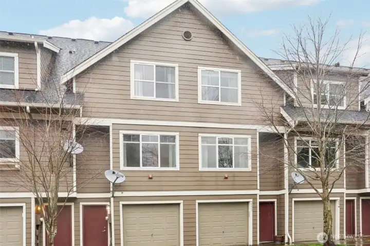 Alley View to Garage