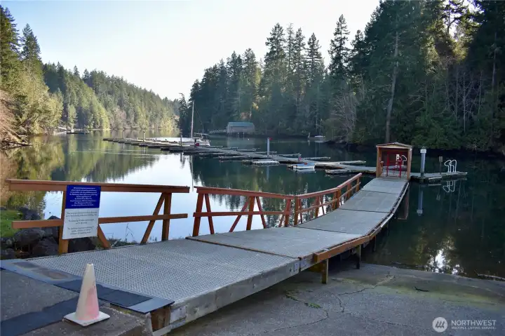 The Dock at Fisherman's Harbor is available for use at $410 for 2026