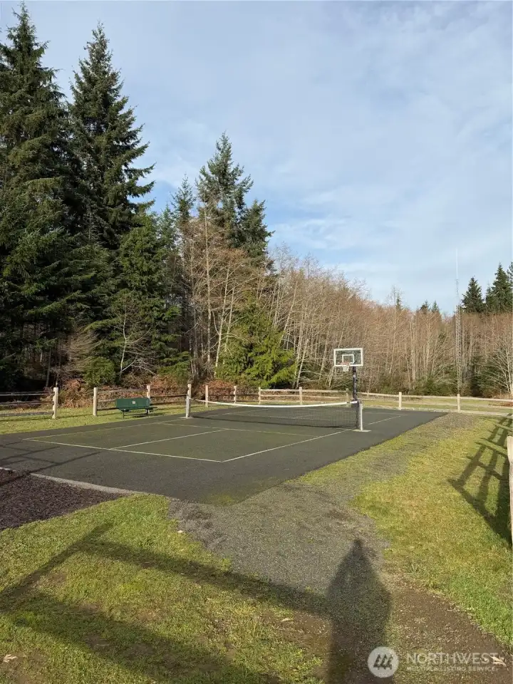 Pickleball Court at the Community Center