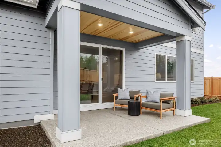 Pic is of Model Home