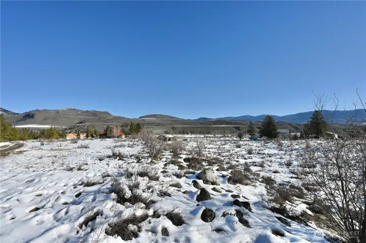 Looking NE towards Wolf Creek Road
