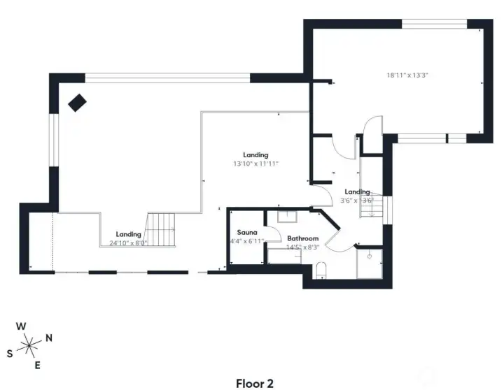 Second Level Floorplan