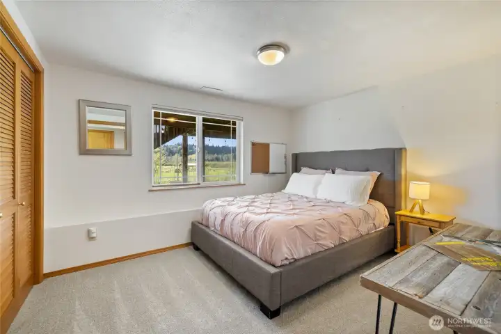 Another bonus room, with pastoral views.