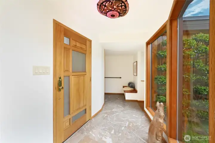 Entry fower