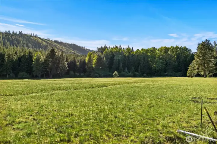 Back of homesite property line