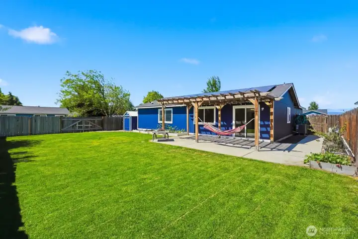 Underground sprinklers keep lawn lush all hot season long Underground sprinklers keep lawn lush all hot season long