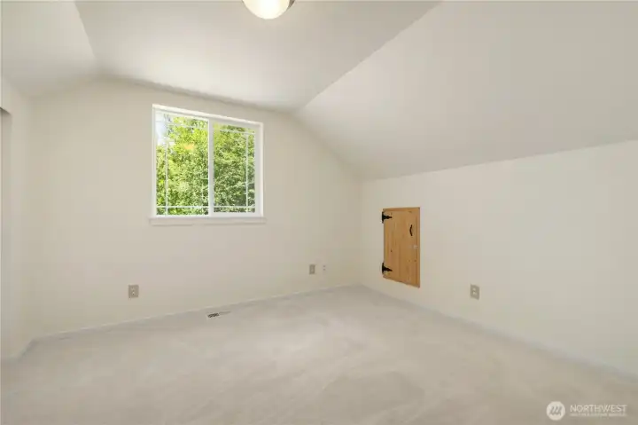Third Bedroom with Vaulted Ceiling Third Bedroom with Vaulted Ceiling