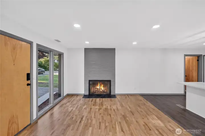 Main Floor Fireplace