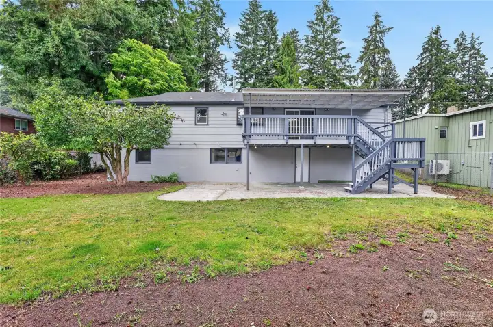 Large Back Yard