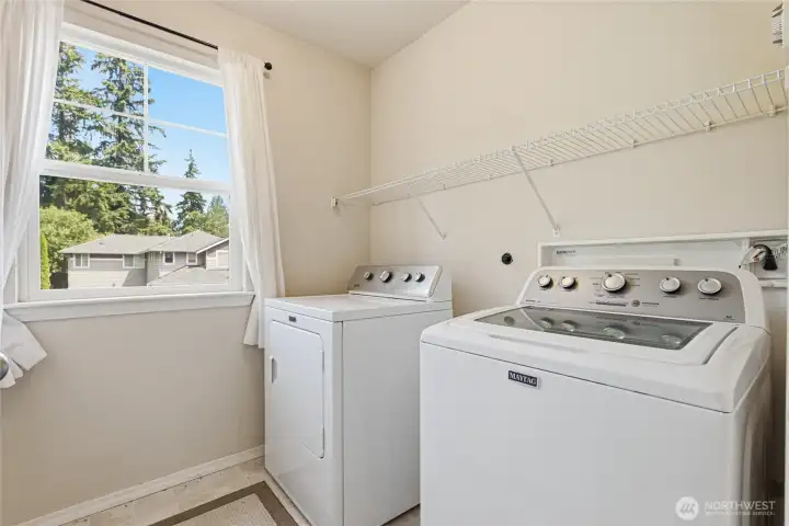 Laundry Room. Washer and Dryer included!